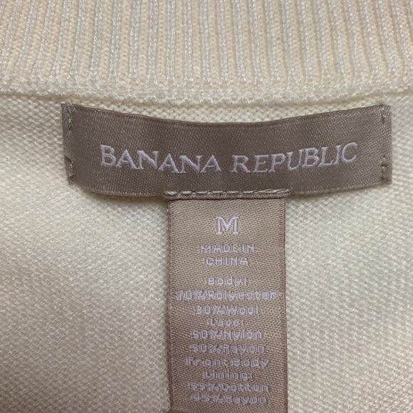 Banana Republic NWOT Floral Lace Cardigan - Picture 6 of 8